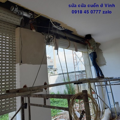 Sửa chữa cửa cuốn ở Vinh Nghệ An